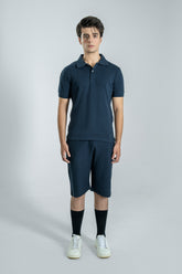 Herringbone Textured Polo