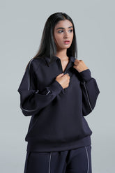 Piped Up Half-Zip