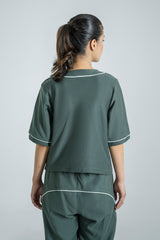 Corduroy Knitted Top