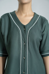 Corduroy Knitted Top