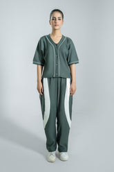 Corduroy Knitted Top