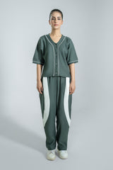 Corduroy Knitted Top