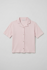 Jacquard Resort Collar Shirt