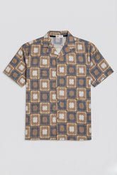 Resort Collar Printed Shirt