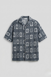 Resort Collar Printed Shirt