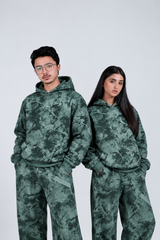 Abstract Camo Pullover Hoodie
