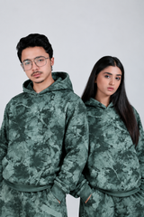 Abstract Camo Pullover Hoodie