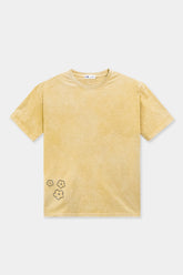 WASHED EMBROIDERED T-SHIRT