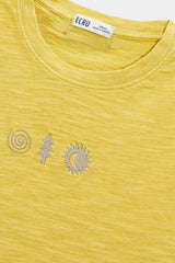 Embroidered Washed T-Shirt