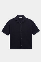 Resort Collar Jacquard Shirt