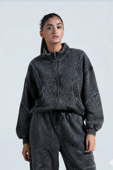 Women Studio Wash Hoodie