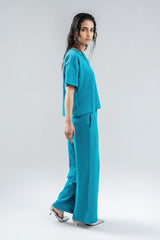 Slub Textured Graphic Co-ord Set