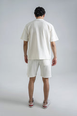 Crew Neck Textured T-Shirt