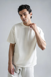 Crew Neck Textured T-Shirt