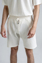 Textured Relaxed Fit Shorts