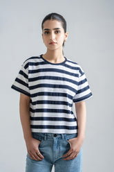 Jacquard Striper T-Shirt