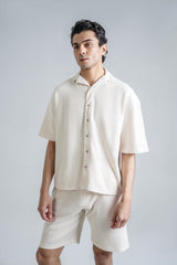 Resort Collar Button-Down Shirt