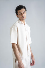 Resort Collar Button-Down Shirt