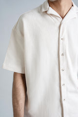 Resort Collar Button-Down Shirt