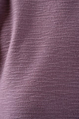 Textured Cropped Fit T-Shirt