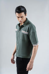 Jacquard Button Down Shirt