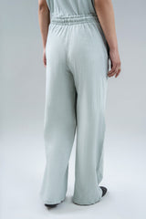 Slub Textured Trouser