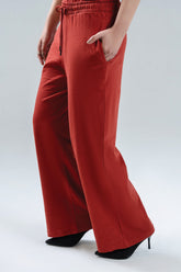 Slub Textured Trouser