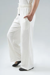 Slub Textured Trouser