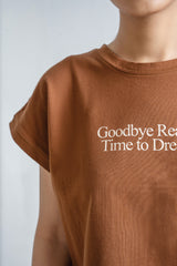 Sleeveless Box Fit T-Shirt