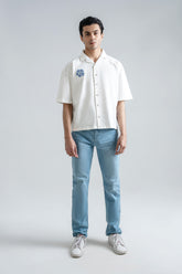 Button Down Box Fit Shirt