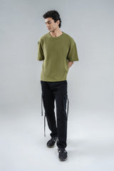 Textured Box Fit T-Shirt