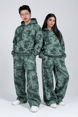 Abstract Camo Pullover Trouser