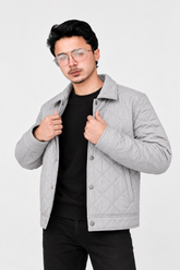Slate Quilted Jacket