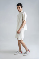 Crew Neck Textured T-Shirt