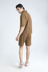 3D Jacquard Textured Polo