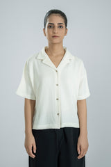 Jacquard  Resort Collar Shirt