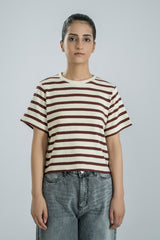 Jacquard Striper T-Shirt