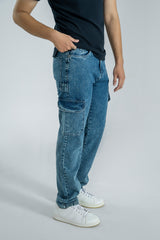 Men Slim Relax Fit Denim