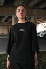 Wide Sleeve T-Shirt & Skirt