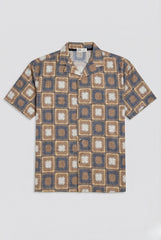 Resort Collar Printed Shirt