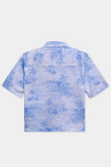 Resort Collar Printed Shirt