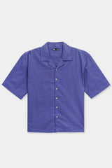 Resort Collar Jacquard Shirt