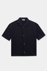 Resort Collar Jacquard Shirt