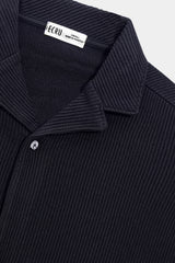 Resort Collar Jacquard Shirt
