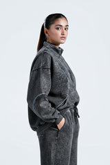 Women Studio Wash Hoodie