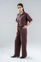 Cropped Woven Co-ord set
