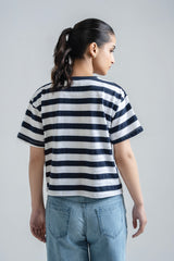 Jacquard Striper T-Shirt