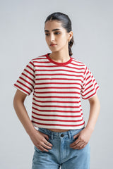 Jacquard Striper T-Shirt