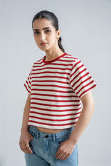 Jacquard Striper T-Shirt