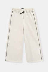 BLACK TRIM TROUSER